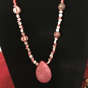 Pretty in pink necklace